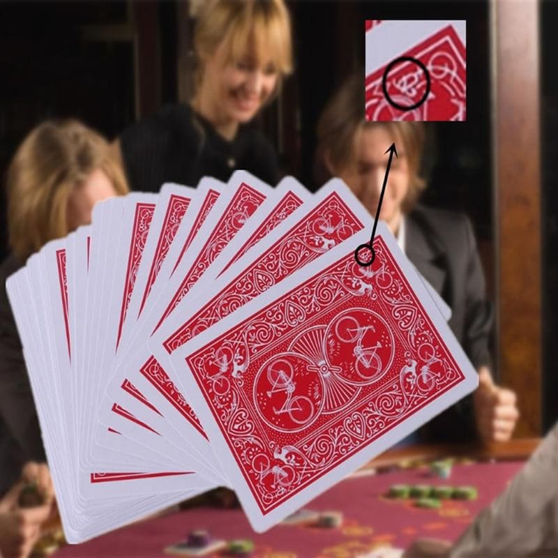Tajomné označené pokrové karty Prezrite si hracie karty Magic Toys jednoduché nečakané magické triky