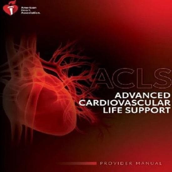 ACLS Poskytovateľ Manuál Brožovaná kniha US-411