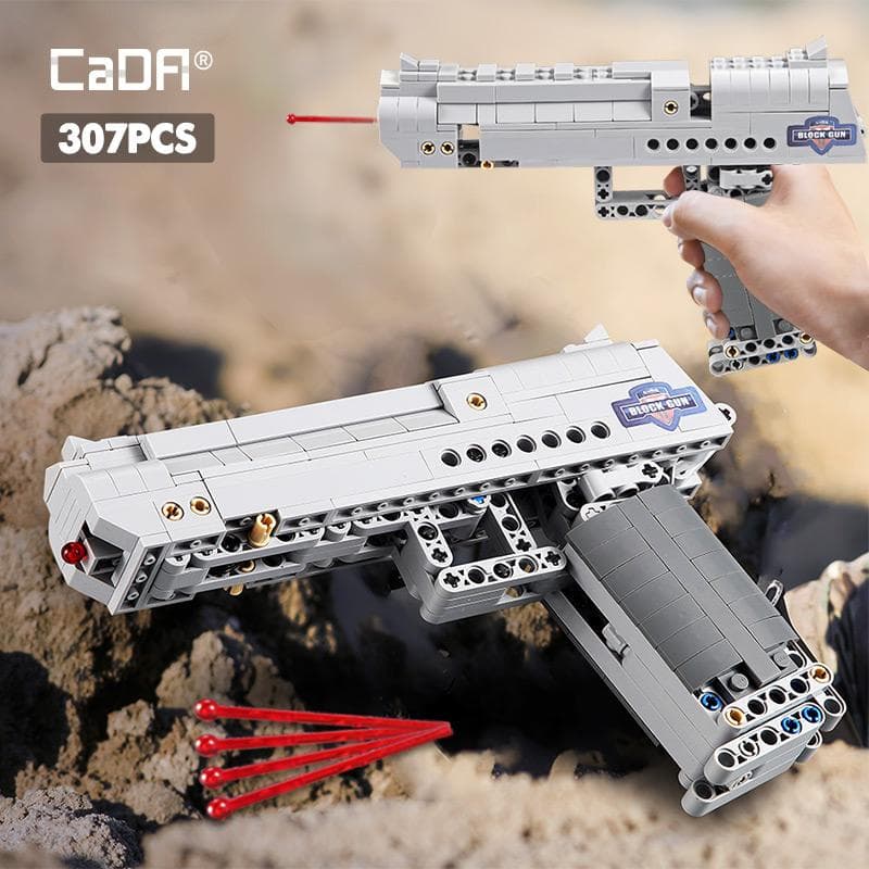 Samopal Cada Desert Eagle MK23 Pištoľ Uzi Vojenské stavebnice Ww2 pre technickú mestskú políciu Swat Model Stavebnice