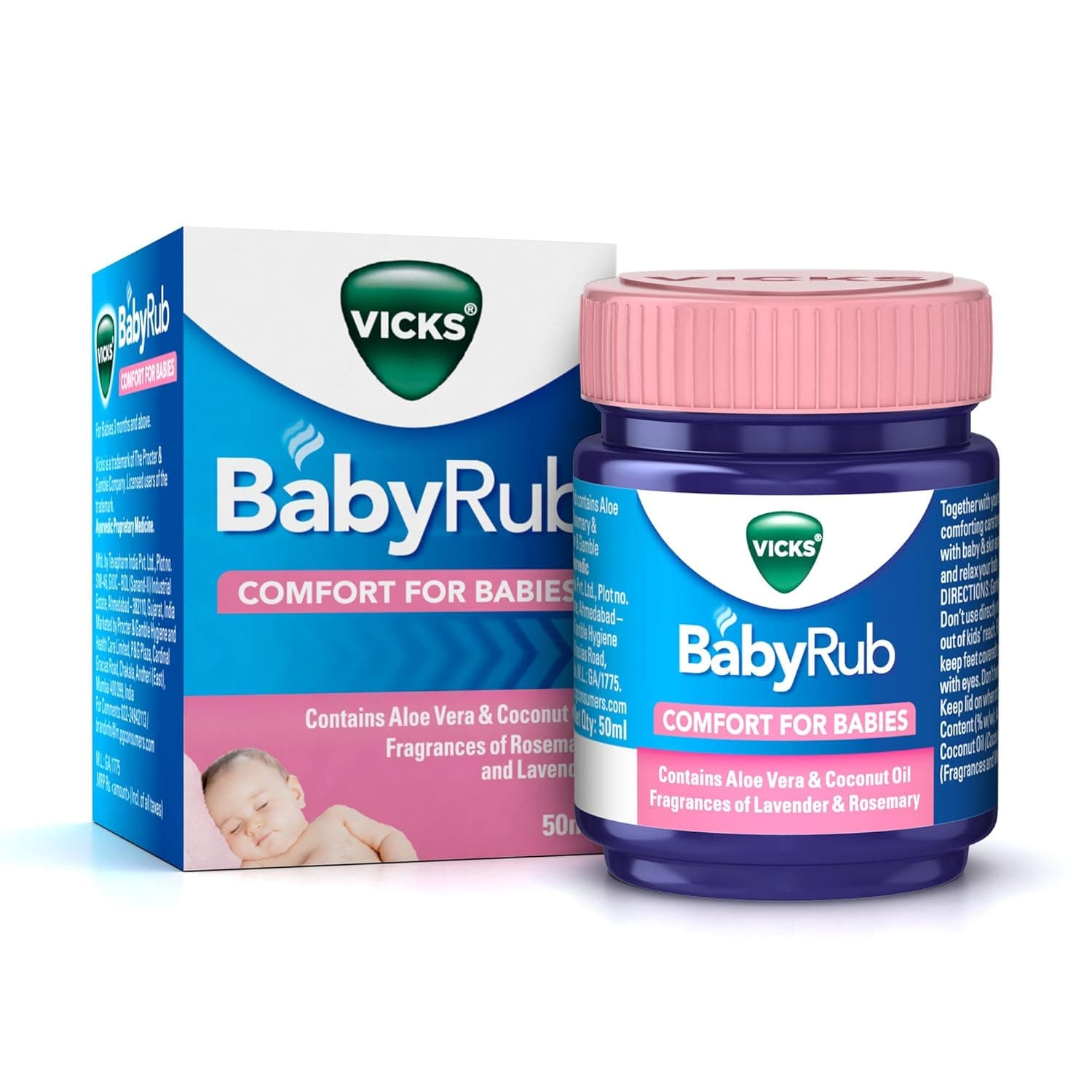 BabySlave (50 ml), Baby Rub, Vicks