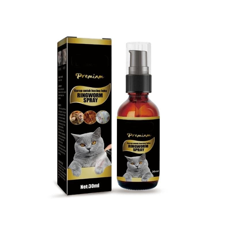 Sprej na regeneráciu a úľavu od svrbenia a kožného ochorenia pre psov a mačky, úľava od svrabu 30 ml, sprej na dermatitídu a ekzém pre