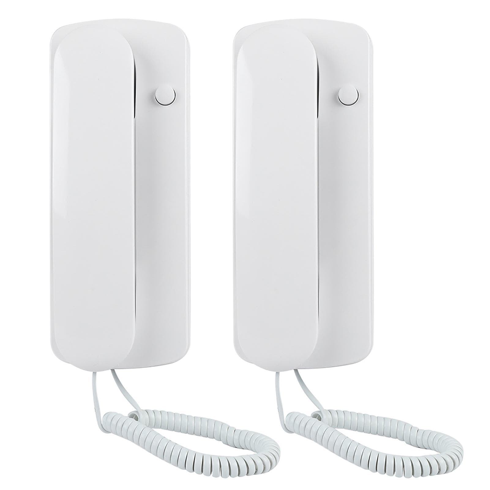 Káblový obojsmerný interkom Doorphone Audio Vila Home Office Nevizuálna vysielačka