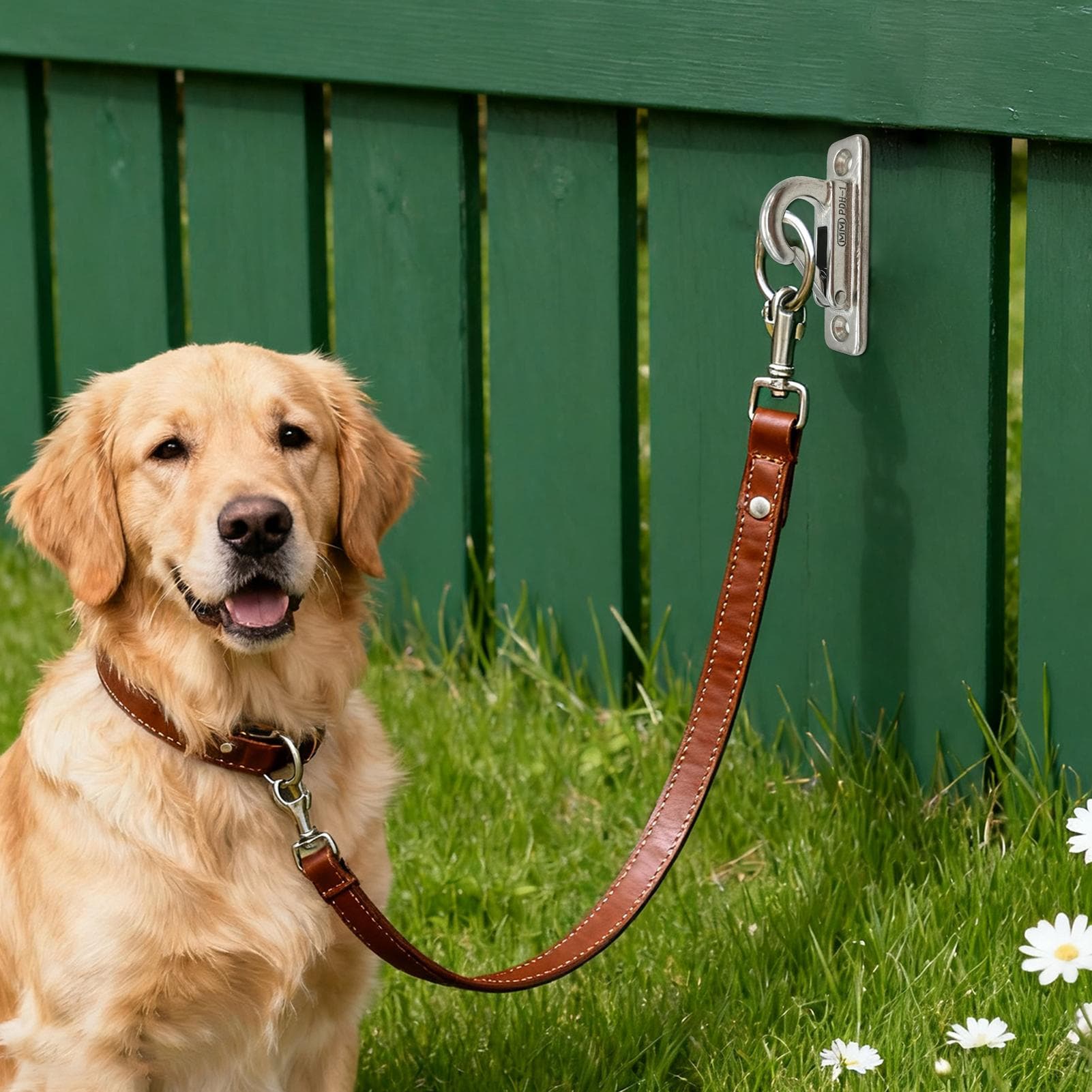 Dog Leashes Holder Indoor Mounted Pet Lead Hook Stainless Steel Dog Leashes Parking Holder For Outdoor Living Room Front Door