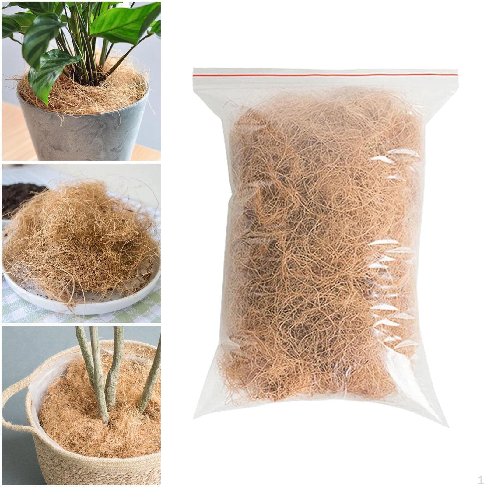 500 g Vlákno z kokosových šupiek Orchidey Sušené remeslá Podstielka pre domáce zvieratá Drôtené koše Udržať teplotu izbová rastlina