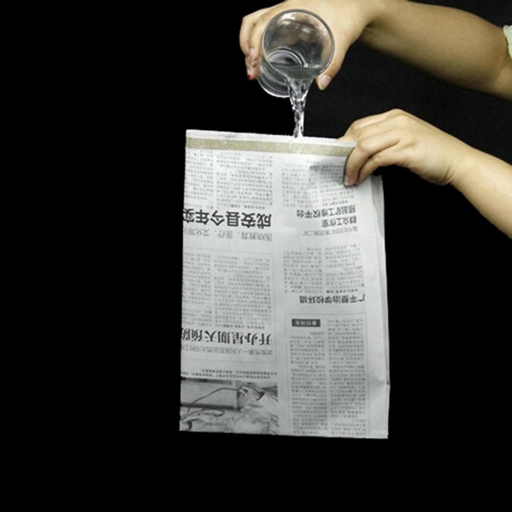 Magické triky Voda v novinových ilúziách Magické triky Produkt Papier Čarovná hračka