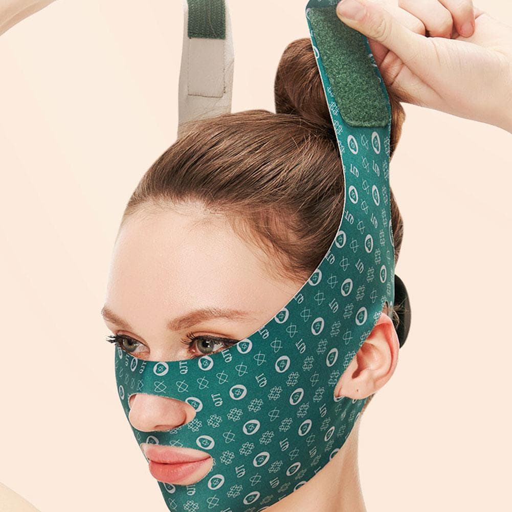 Nastaviteľná V Face Bandage Lift Up Belt Redukcia dvojitej brady Tvarovanie tváre Maska na spanie Nástroj na starostlivosť o pleť na tvár
