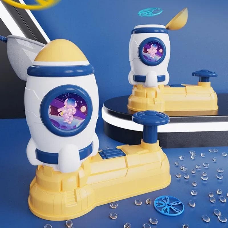 Vzduchový raketomet Vonkajšia hračka Stúpajúca raketa Lietajúci tanier Nožný odpaľovač Kid Jumping Športová hra Vzdelávacia hračka pre
