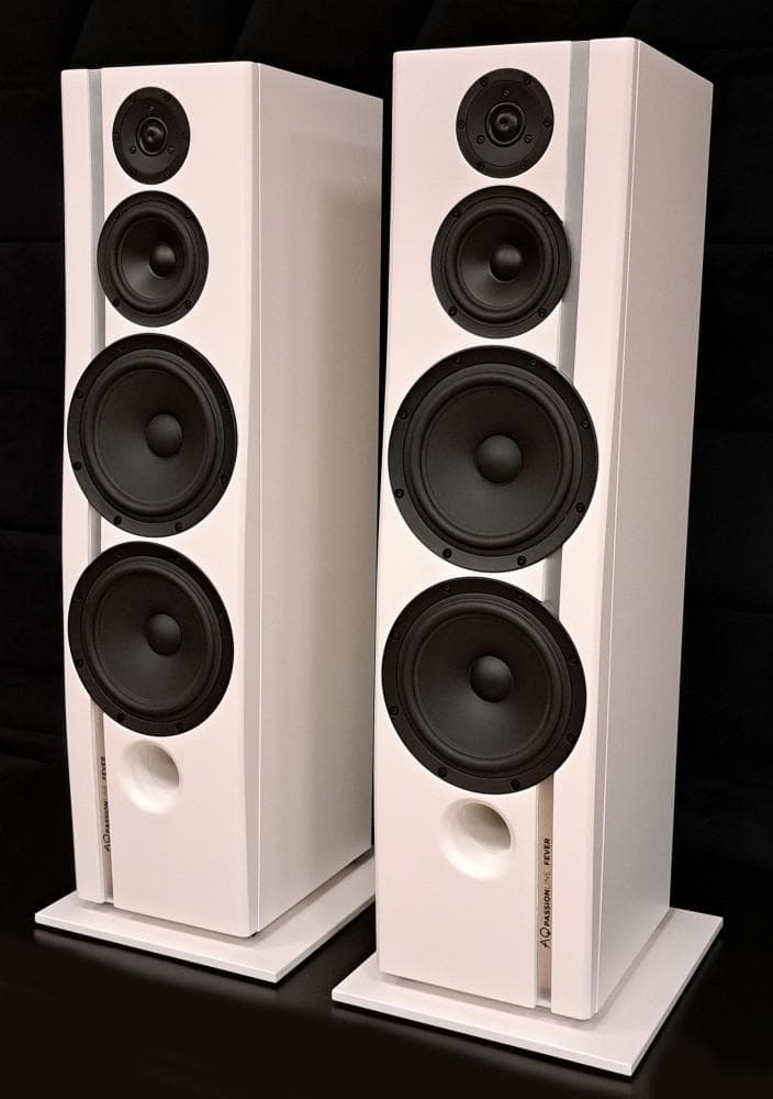 Acoustique Quality PASSION FEVER - Three-way floorstanding speaker / Scan Speak / SB Acoustics / 240W / White Matt, Acoustique Quality biela