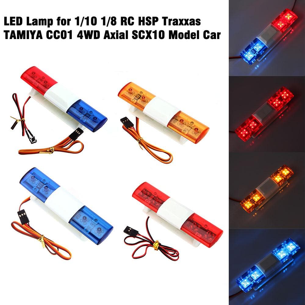 GoolRC AX 501MC LED žiarovka pre 1/10 1/8 RC HSP Traxxas TAMIYA CC01 4WD Axial rôznofarebná