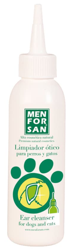 MENFORSAN Přírodní přípravek na čištění uší pro psy a kočky 125ml 125 ml