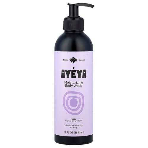Ayeya, Hydratačný sprchový gél, levanduľa, 354 ml