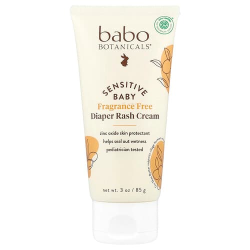 Babo Botanicals, Sensitive Baby, krém na plienkovú vyrážku, bez vône, 85 g