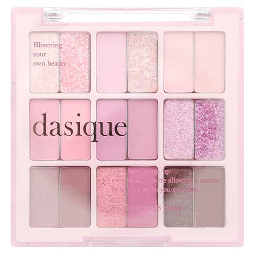 Dasique, Paleta očných tieňov, 18 bobuľových smoothie, 1 kus