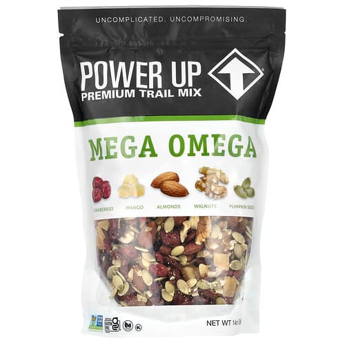 Power Up, Prémiová zmes na trail, Mega Omega, 397 g