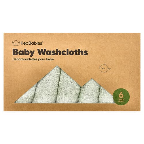 KeaBabies, Detské obrúsky, 6 kusov