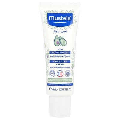 Mustela, Krém Cradle Cap, bez vône, 40 ml