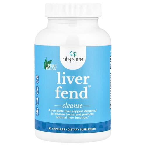 NB Pure, Liver Fend®, Čistiaci prostriedok, 90 kapsúl