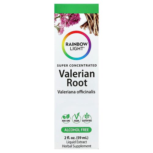 Rainbow Light, Valerian Root, Alcohol Free, 2 fl oz (59 ml)