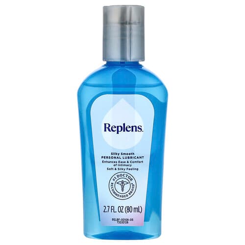 Replens, Hodvábne hladký osobný lubrikant, bez vône, 80 ml