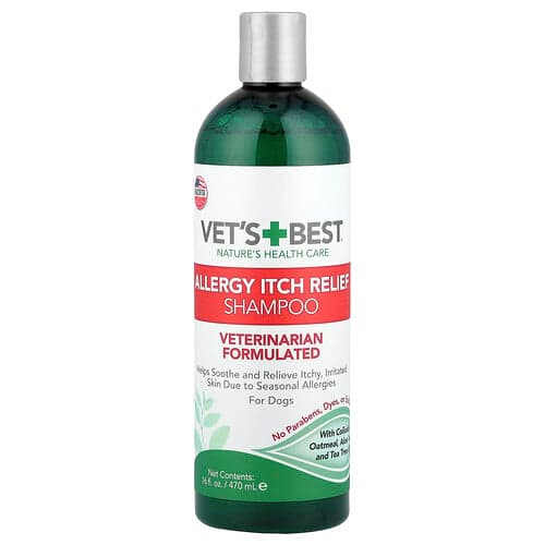 Vet's Best, Allergy Itch Relief Shampoo, For Dogs, 16 fl oz (470 ml)