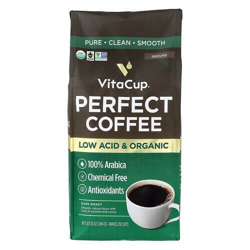 VitaCup, Perfect Coffee, mletá, tmavo pražená, 284 g