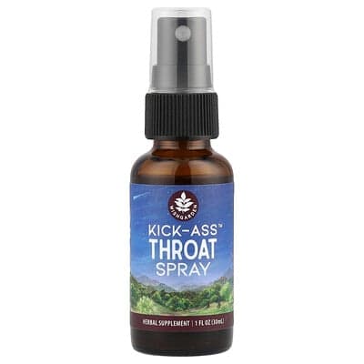 WishGarden Herbs, Sprej do hrdla Kick-Ass™, 30 ml