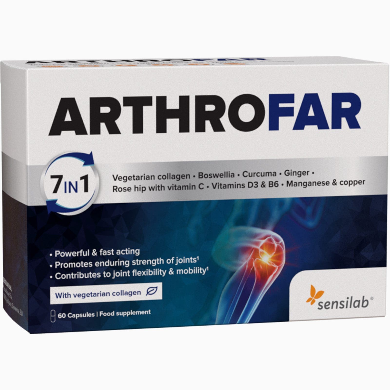 ArthroFar - s kolagénom a glukozamínom (Ovomet®)