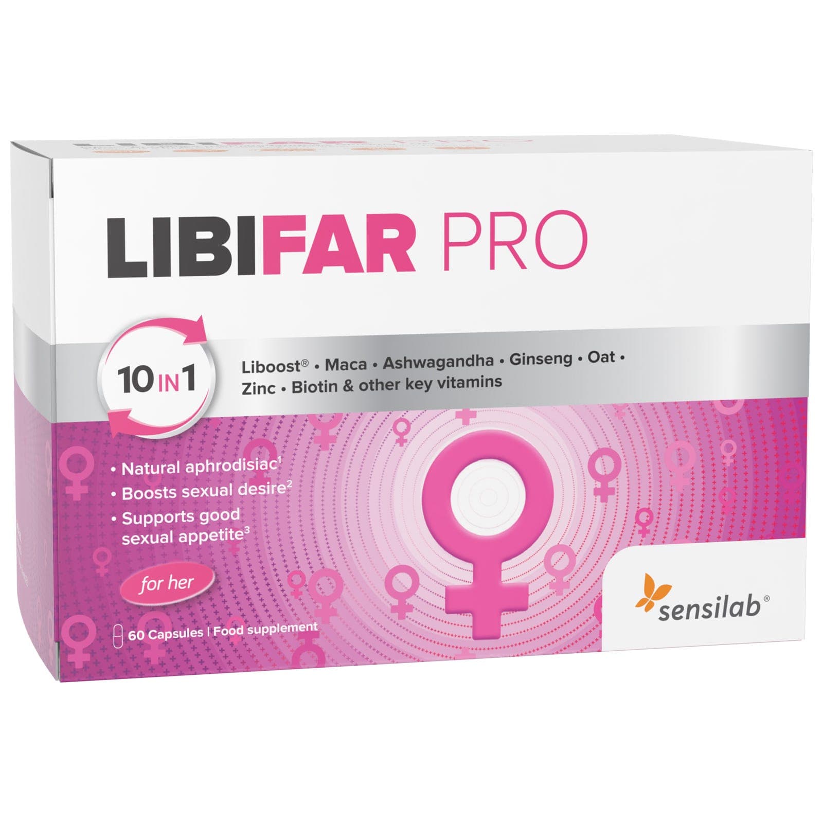 LibiFar - Libido Booster, okamžite zvyšuje ženské libido