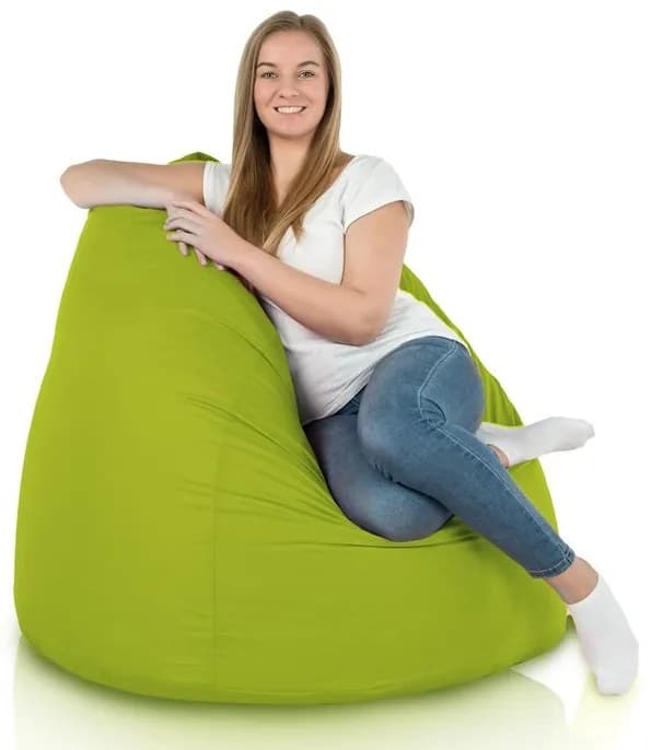 Sedací vak BAG Sako XXL Nylon vodeodolný Farba: 6.Limetkový