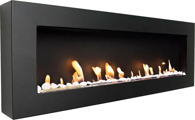 BIOFLAME biokrb Easy L Close čierny 115x40 cm