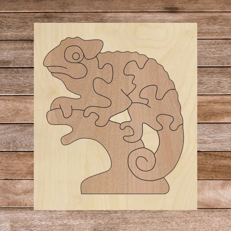 Dvojfarebná drevená montessori vkladačka pre deti - CHAMELEÓN BUK | SENTOP H014-B