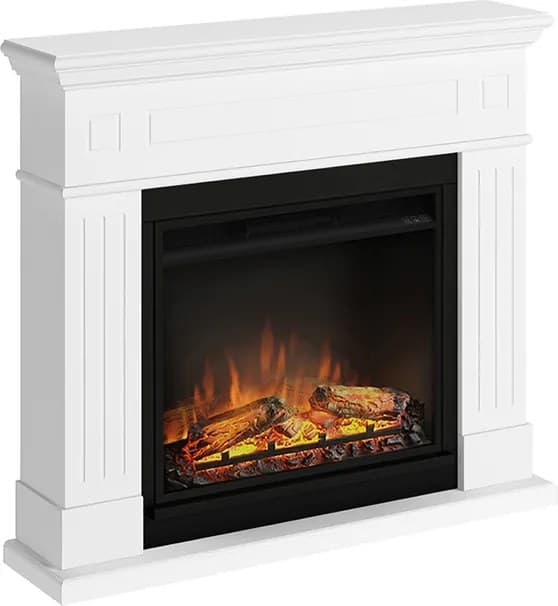 Tagu elektrický krb Larsen Pure White, 1500 W, LED