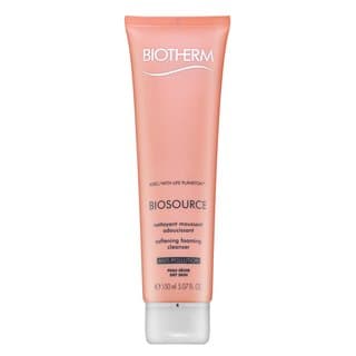 Biotherm Biosource Softening Foaming Cleanser vyživujúci čistiaci gél pre suchú pleť 150 ml