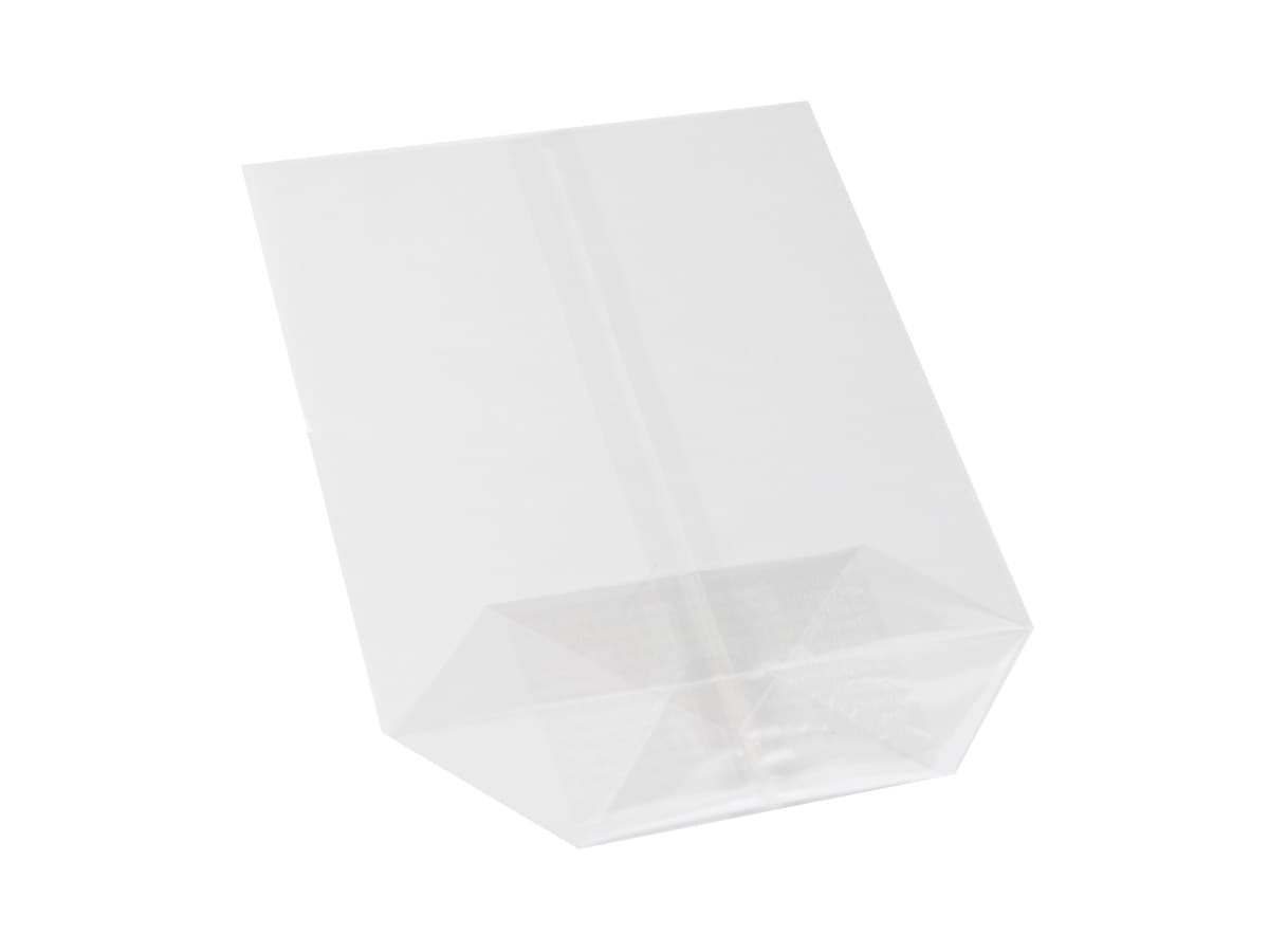 100 ks - Celofánové vrecko s krížovým dnom 155x245