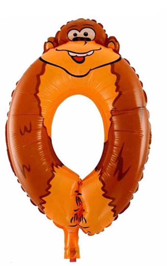 Detský balón 0 opička