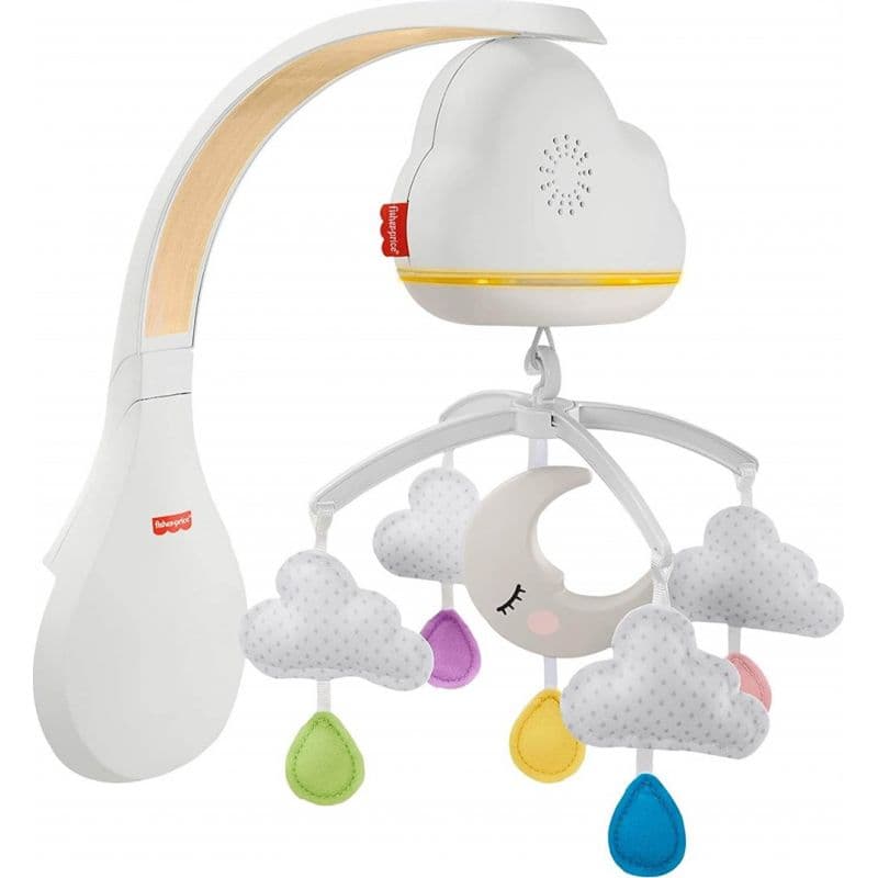 Fisher Price Fisher-price Kolotoč a zaspávačik Calming Clouds hrajúci