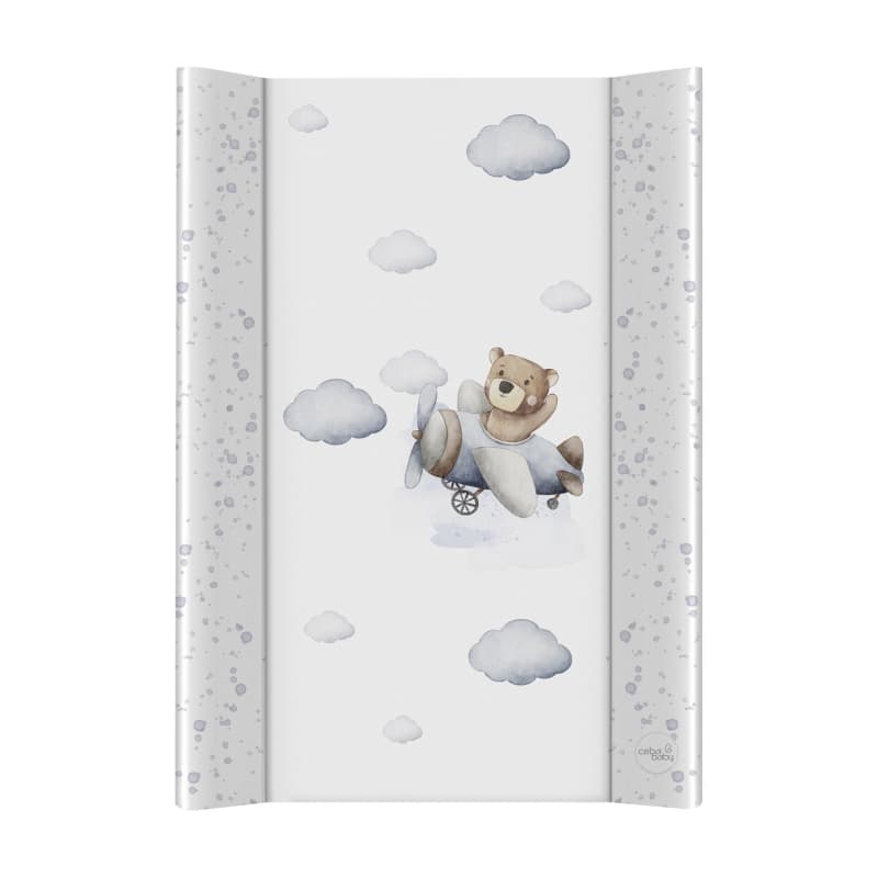 Ceba Baby Ceba 204-000-749 prebaľovacia podložka tvrdá krátka 50x70 Ultra Light Pilot Bear
