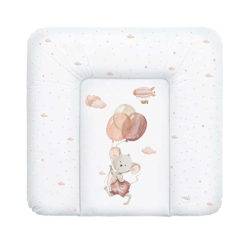 Ceba Baby Mäkká prebaľovacia podložka na komodu 75x72 Basic Mouse