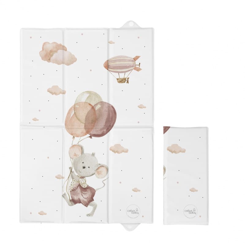 Ceba Baby Skladacia prebaľovacia podložka 60x40 Basic Mouse