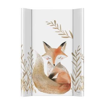 Ceba Baby Prebaľovacia podložka 50x70 Basic Red Fox na postieľku 120x60