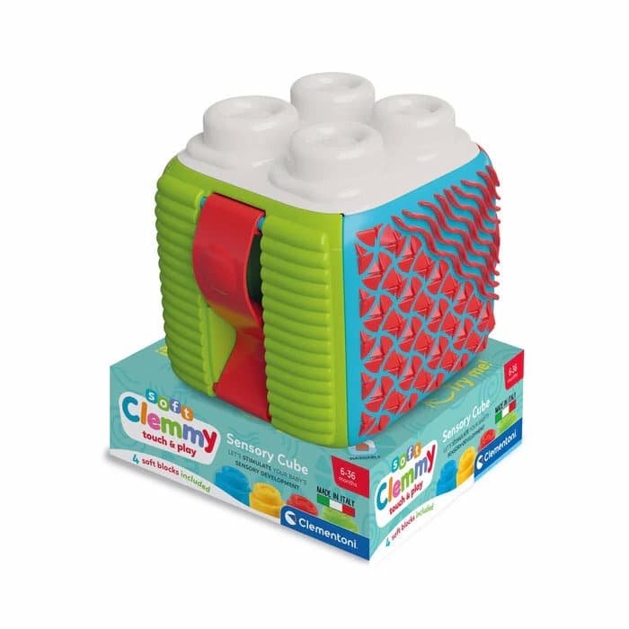 Clementoni Clemmy zmyslová kocka