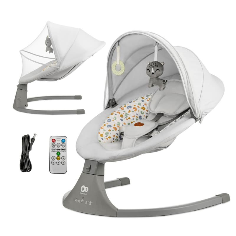 Kinderkraft Rocker LUMI 2 Light Grey