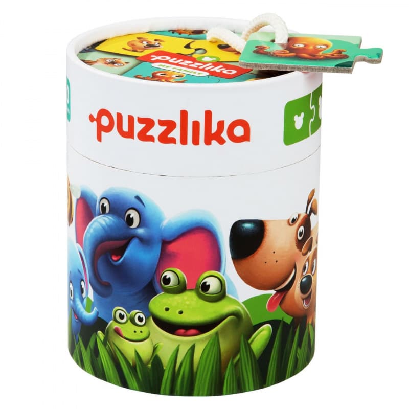 Puzzlika Puzzlov 13531 Moja rodina náučné puzzle 20 dielikov