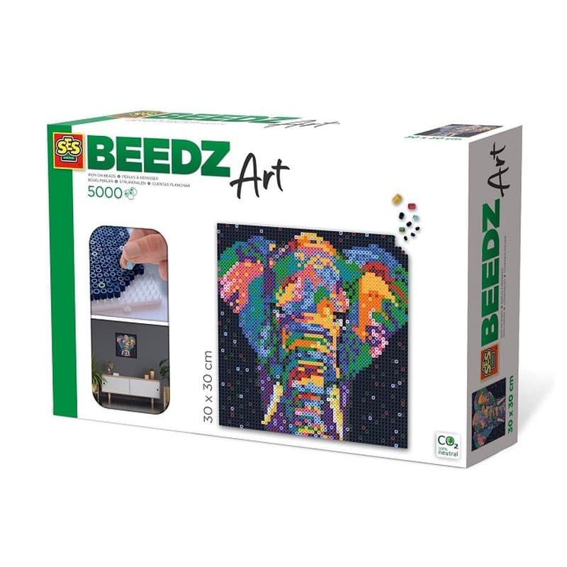 Ses BeedzArt korálky fantazijný slon 06012