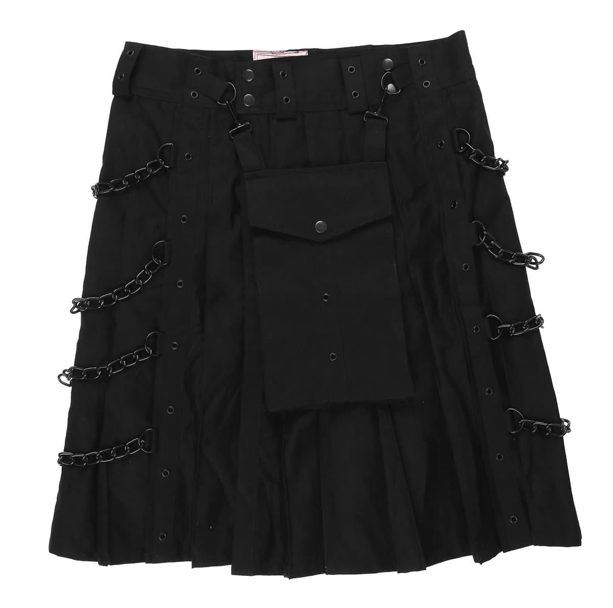 kilt pánsky BLACK PISTOL - Denim - Black 3XL