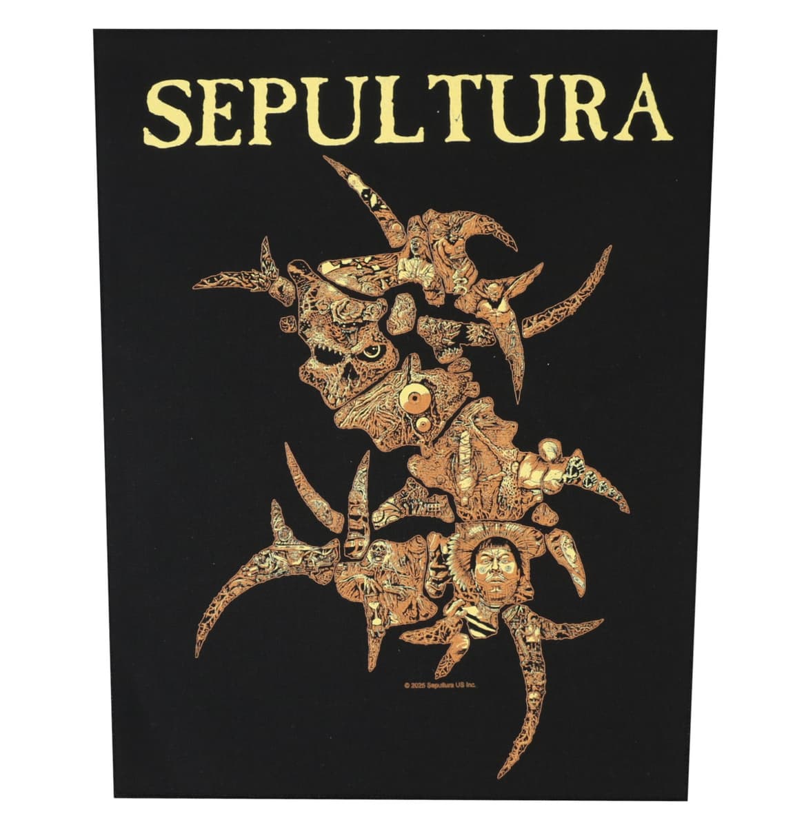 nášivka veľká SEPULTURA - DISCOGRAPHY - RAZAMATAZ