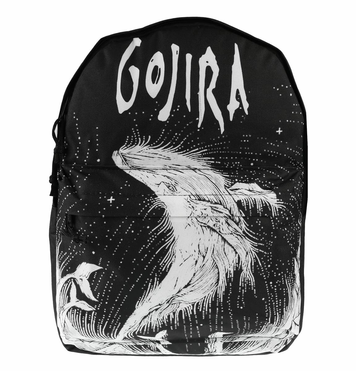 batoh Gojira - Woodblock Whale