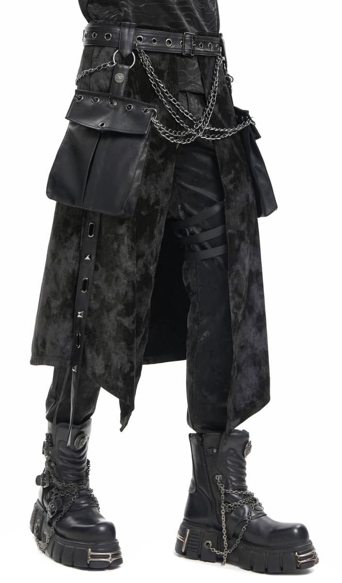 kilt pánsky DEVIL FASHION - Gothic Cheongsam 4XL-5XL