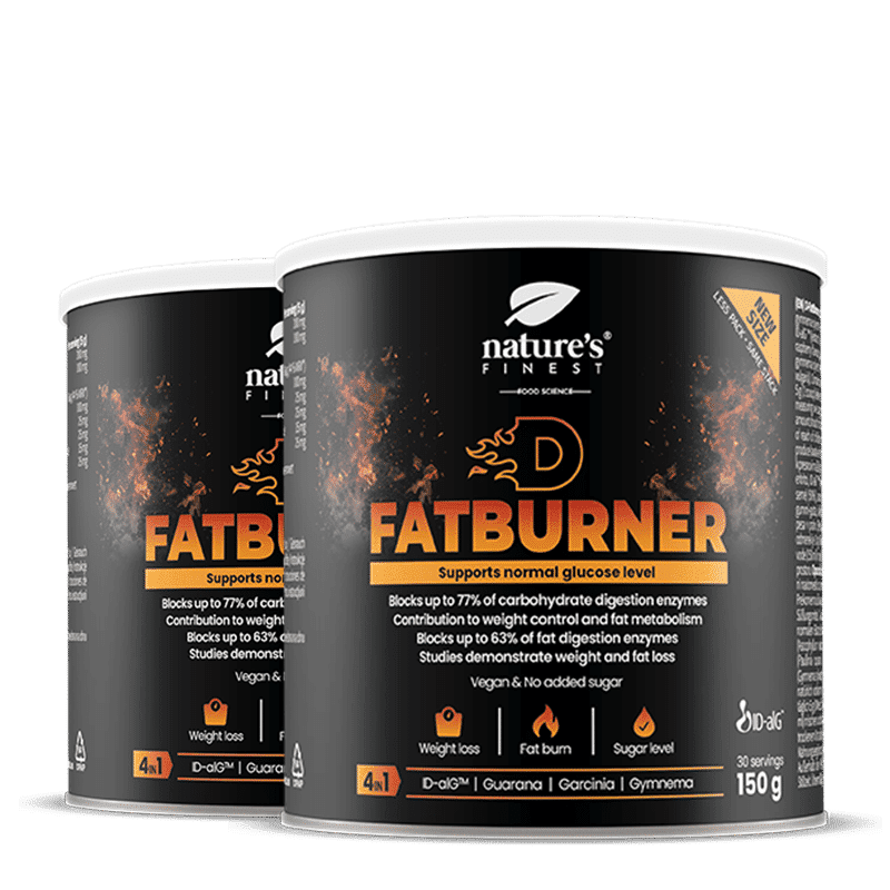 Nature’s Finest D-FatBurner | nápoj s inulínom na podporu hmotnosti | inulín, ID-alG, garcinia HCA, gymnema + guarana