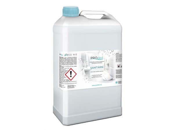PROdezi SANITÁRNÍ 5l - odstraňovač vodního kamene - bezchlórová dezinfekce povrchů